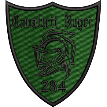 EMBLEMA CAVALERII NEGRI 284 / VERDE